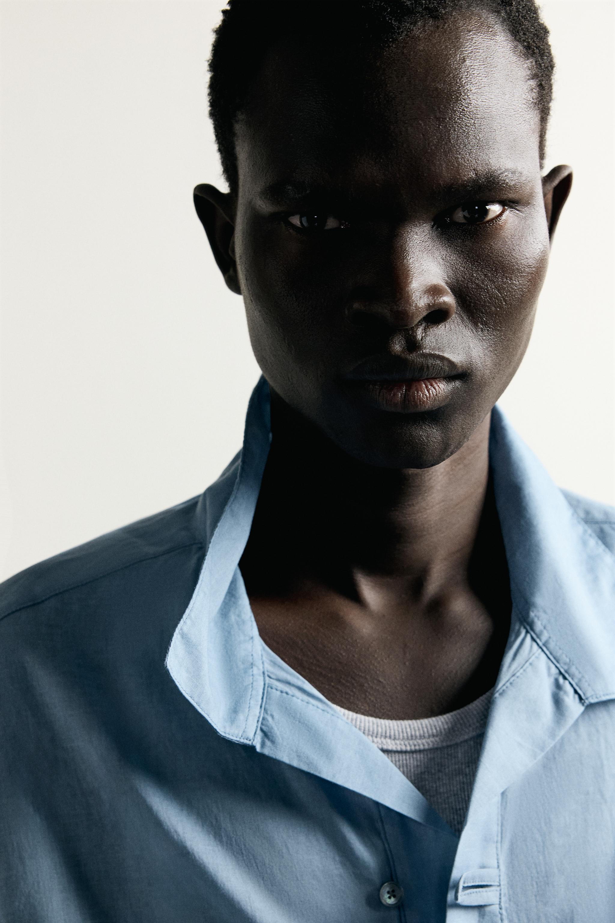 WASHED-EFFECT RELAXED-FIT POLO SHIRT